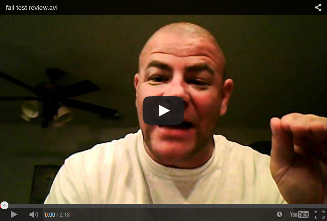 Fail Test Review