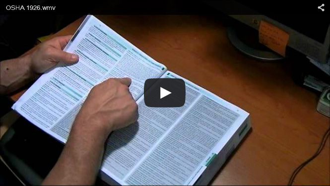 Code of Federal Regulations — Title 29, Part 1926 (OSHA) Overview